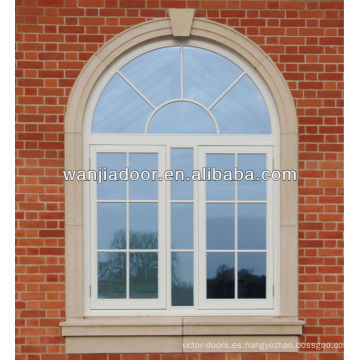 especificación upvc ventana abatible / ventana abovedada abatible